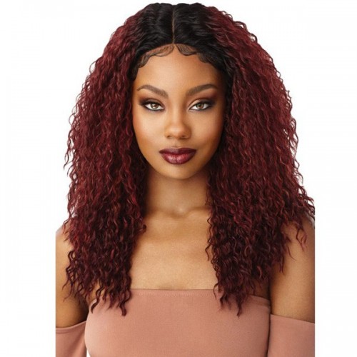 Outre Synthetic 5" Deep I-Part Swiss Lace Front Wig MIRENA 